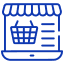 icono de tiendas online